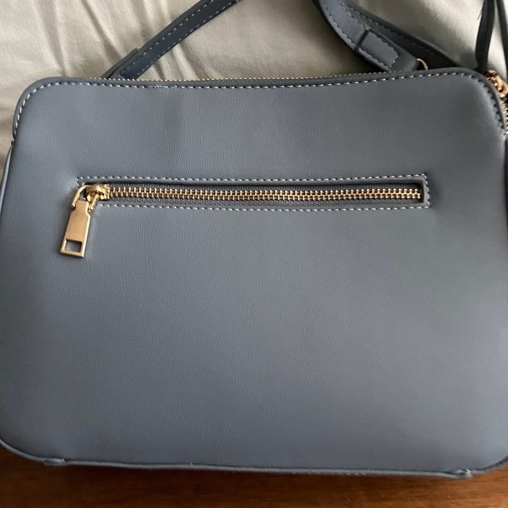 Elegant Blue Handbag